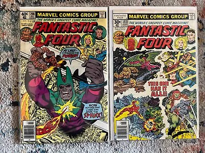 Buy Fantastic Four Lot #183, 208 1977 • 8.02£