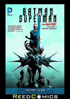 Buy BATMAN SUPERMAN VOLUME 1 CROSS WORLD GRAPHIC NOVEL Collects #1-4 + More • 11.50£