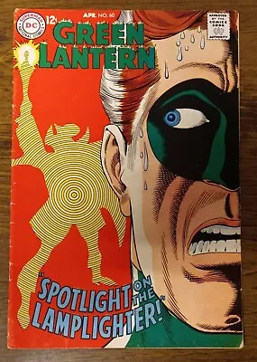 Buy Green Lantern 60 (April 1968, DC) Qualified FINE Missing Last Page Advertisement • 3.75£