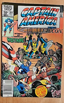 Buy Captain America #264 (1981) Bronze Age-Marvel Comics Listing #234 To #379 VF+ • 0.99£