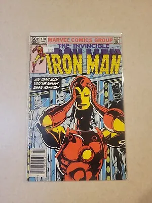 Buy Iron Man #170. 1st Full James Rhodes As Iron Man 1983 • 15.85£