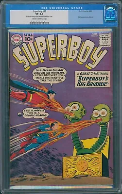 Buy Superboy #89 1961 CGC 8.0 CLT Pages! Origin & 1st Appearance Of Mon-El! • 709.53£