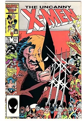Buy Uncanny X-Men # 211 (Marvel)1986 - 25th Anniversary Issue - VF/NM • 16.03£