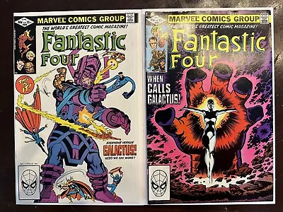 Buy Fantastic Four (1982) #243 & #244 Galactus Cover & 1st Raye As Nova (VF Range) • 47.42£