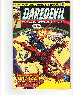 Buy Daredevil #132 =2nd App Of Bullseye = Marvel Comics • 27.70£