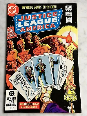 Buy Justice League Of America #203 NM- 9.2 - Buy 3 For Free Shipping! (DC, 1982) AF • 5.54£