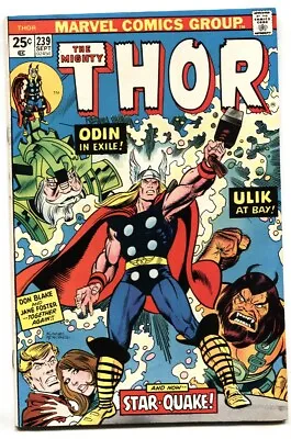 Buy Thor #239-comic Book-1st Appearance Of Heliopians-MARVEL Comic Book VF • 41.79£