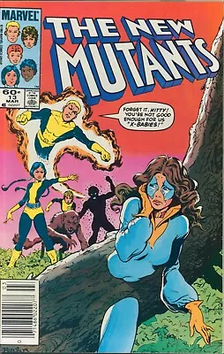 Buy The New Mutants #13 ~ Newsstand Edition ~ Marvel Comics 1984 ~ Vf+ • 6.40£
