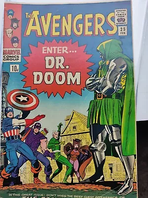 Buy Marvel The Avengers 25 Dr Doctor Doom! UK Pence  • 175£