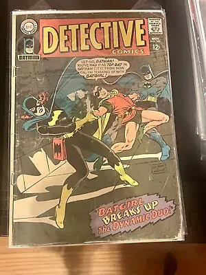 Buy Detective Comics #369 1st Team-up Batgirl & Robin Silver Age DC Comics 1967 G/VG • 15.80£