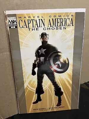 Buy Captain America THE CHOSEN 2 🔥2007 CHAREST VARIANT🔥Marvel Comics🔥NM • 7.90£