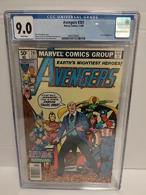 Buy Avengers #201 CGC 9.0  Marvel Comics  1980  Thor & Yellowjacket Leave Team    • 39.53£
