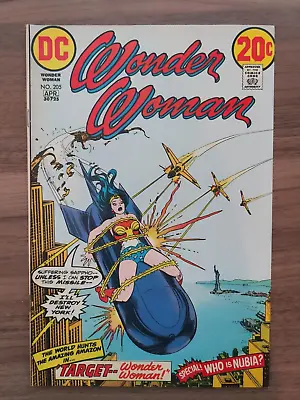Buy Wonder Woman #205 /VF/ 2nd Nubia • 130.40£