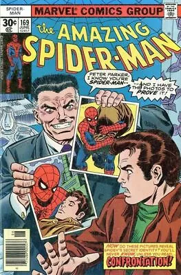 Buy Marvel Comics The Amazing Spider-Man Vol 1 #169B 1977 7.0 FN/VF 🔑 • 18.37£