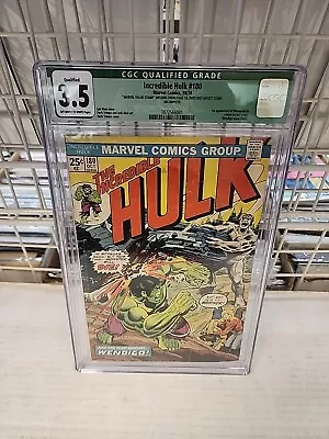 Buy 1974 Marvel Comics Incredible Hulk 180 CGC 3.5 OW-WP No MVS Wolverine Cameo • 332.05£