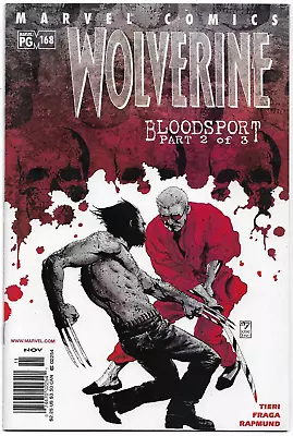Buy Wolverine#168 Vf/nm 2001 Newstand Edition Marvel Comics • 25.98£