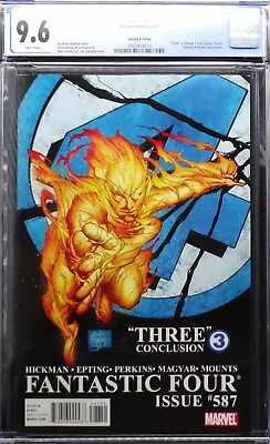 Buy Fantastic Four #587-2nd Printing-cgc 9.6 • 21.02£