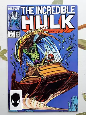 Buy Incredible Hulk #331 - 1st Peter David Story - HIGH GRADE NM- • 10£