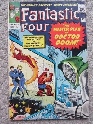 Buy FANTASTIC FOUR #23 (1963) Stan Lee, Jack Kirby - VG • 249.95£