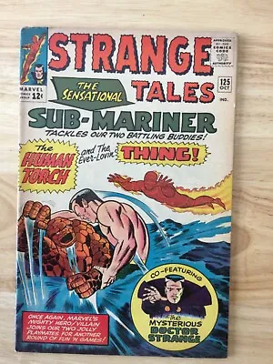 Buy Strange Tales # 125 FN- 5.5 • 79.05£