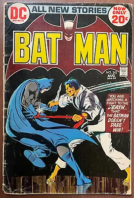 Buy Batman #243 DC 1972 NEAL ADAMS KEY 1st Lazarus Pit, Ra's Al Ghul & Talia App VG • 23.64£