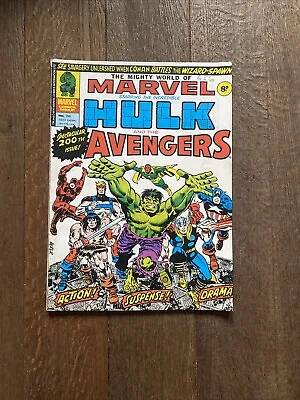 Buy The Mighty World Of Marvel Hulk And The Avengers No 200 • 4.50£
