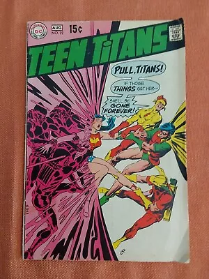 Buy TEEN TITANS #22 - Silver Age DC, Robin, Kid Flash, Wonder Girl, Speedy • 6.43£
