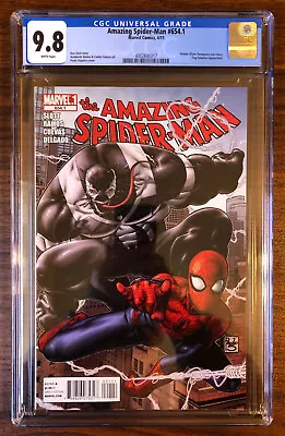 Buy M4028: Amazing Spider-man #654.1, Vol 1, 9.8 Graded CGC • 155.45£