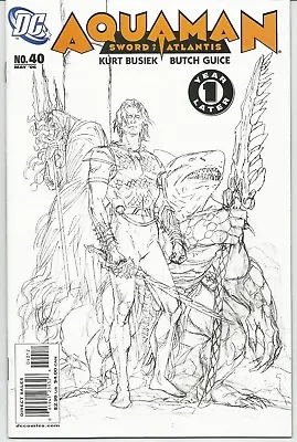 Buy Aquaman #40 (Sketch Variant) : DC Comics : May 2006 • 8.95£