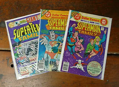 Buy Superman Family/Super Team Family #4, 182, & 183 DC Comic Book Lot - Low Grade • 10.25£