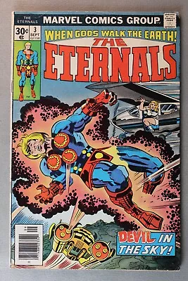 Buy The Eternals #3 *1976*  Devil In The Sky!  Written And Drawn By Jack Kirby • 3.14£
