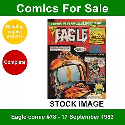 Buy Eagle Comic #78 - 17 September 1983 - VG/VG+ - Star Wars Offer • 2.75£