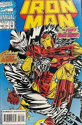 Buy Iron Man Annual #14 - Marvel - 1993 - In Original Polybag W/ Trading Card • 3.95£