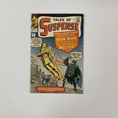 Buy Tales Of Suspense #47 1963 VG+ Pence Copy **Cover Pulling & Tearing At Staples** • 160£