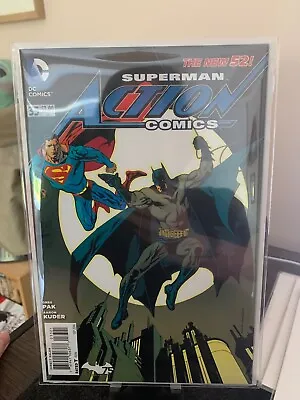 Buy Superman Action Comics #33 Variant Cover New 52 DC Comics • 5£