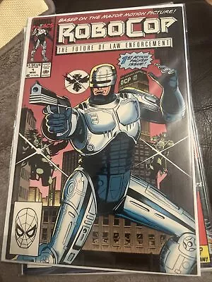 Buy MARVEL COMICS Robocop #1 The Future Of Law Enforcement March 1990 Film Movie • 15£