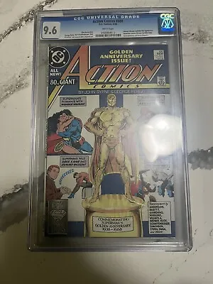 Buy Action Comics #600 Cgc 9.6 • 55.97£