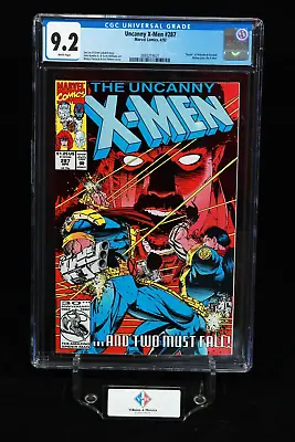 Buy Uncanny X-Men #287 ~ CGC 9.2 ~ Bishop Joins The X-Men ~ Marvel (1992) • 31.66£