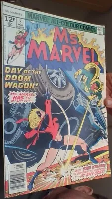 Buy Ms. Marvel #5 May 1977 Featuring The Vision • 5.95£
