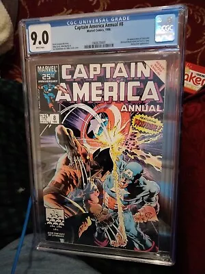 Buy Captain America Annual #8 • 80£