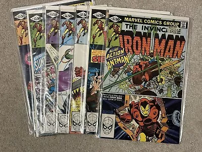 Buy 7 Iron Man Comics, #142, 143, 145, 146, 147, 148, 151 • 14£