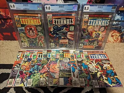 Buy The Eternals Near Complete Run 1976 Marvel Comics Run Lot CLASSIC KIRBY • 136.07£