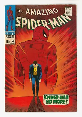Buy Amazing Spider-Man #50 FN+ 6.5 First Kingpin White Pages • 995£