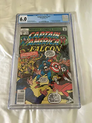 Buy Captain America #217 - CGC 6.0 Marvel Man/ Quasar W/ Pizzazz Insert • 119.92£