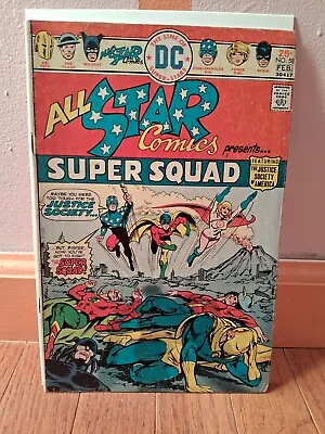 Buy All Star Comics No # 58 DC Comic Book 1976  1st App Power Girl (VG/FN) 5.0 • 67.20£
