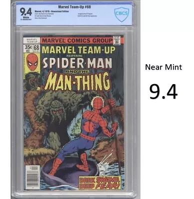 Buy Marvel Team-Up #68 NS - Key & 1st App. Of D'Spayre - CBCS 9.4 - Brand New Slab! • 94.07£