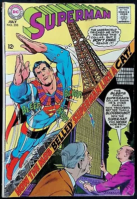 Buy Superman Vol. 1 #208 ~ Gd/vg 1968 Dc Comics ~ Great Neal Adams Silver Age Cover • 31.73£