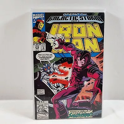 Buy Iron Man #278 Operation: Galactic Storm Part 6 Marvel Comics 1992 • 4.79£