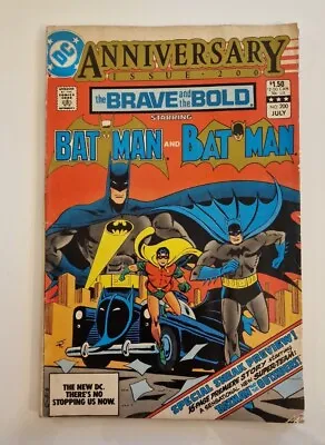 Buy BRAVE AND THE BOLD #200 DC 1983 Key 1st App Katana! 1st App Batman & Outsiders • 26£