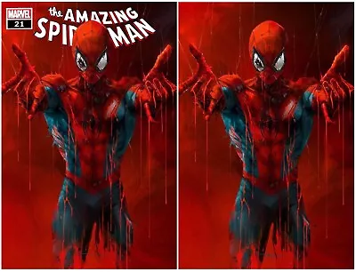 Buy Amazing Spider-man #21 Ivan Tao Trade/virgin Variant Set Ltd To 1000 Sets • 39.95£